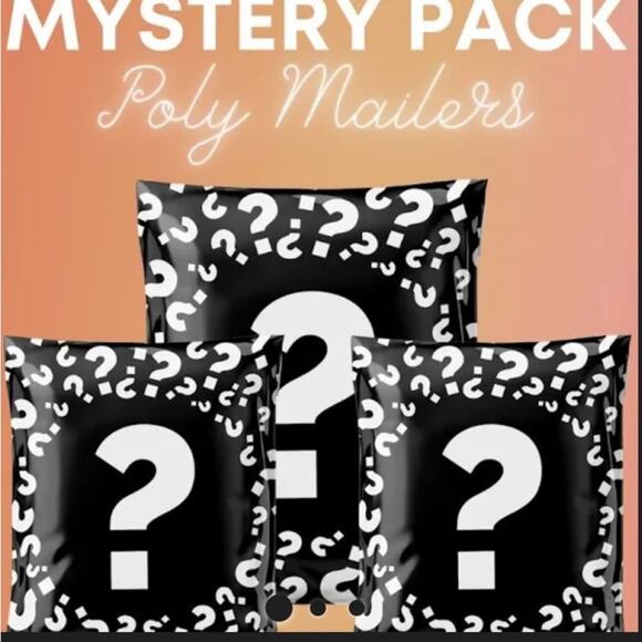 Mystery bag polymailers get 30 poly mailers 5 of 6 different patterns & prints - Picture 1 of 8